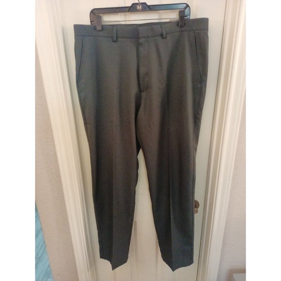 Men's Oobe Flat Panel Gray Golf Pants Straight Leg Size 38x32